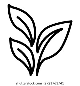 Design de vetor Leafy Greens Icon Style