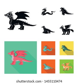 Vector design of legend and halloween icon. Collection of legend and history vector icon for stock.