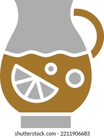 Vektordesign-Limonade-Icon-Stil