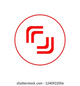 vector design letter logo s