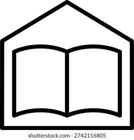 Vector Design Library Icon Style