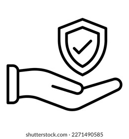 Vector Design Life Insurance Icon Style