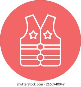 Vectordesign Life Vest Icon Style