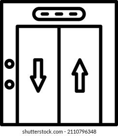 Vektordesign-Lift-Icon-Stil
