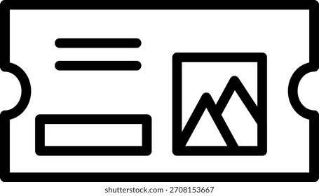 Estilo de ícone de tíquete de elevação de design de vetor