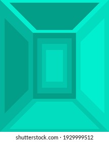 vector design with light blue gradient perspective