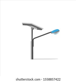 Vector design of lights along the streets