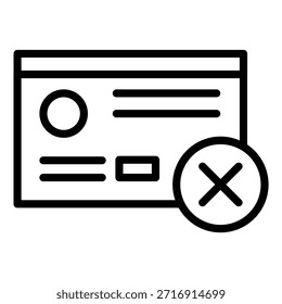 Estilo de Ícone de Limite de Design de Vetor