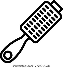 Estilo de icono de rodillo de pelusa de diseño de Vector