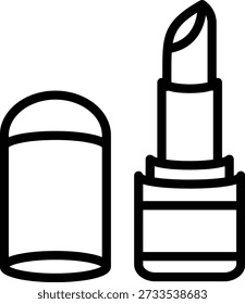 Estilo de ícone de batom de design de vetor