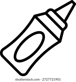 Estilo de Ícone de Cola Líquida de Design de Vetor