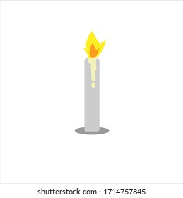 Diseño de vectores - velas encendidas