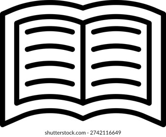 Vector Design Literature Classics Icon Style