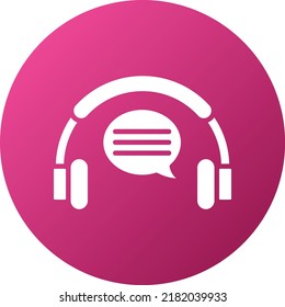 Vector Design Live Chat Icon Style