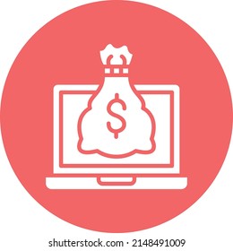 Estilo de icono de préstamo de diseño de vectores