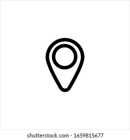 Vector design location icon for the web