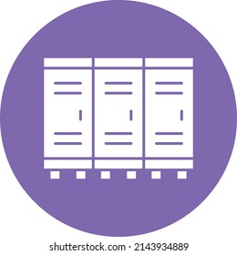 Estilo de iconos de bloqueadores de diseño de vectores