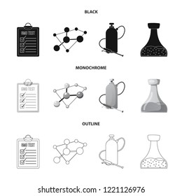 Vector design of  and  logo. Collection of  and  stock vector illustration.