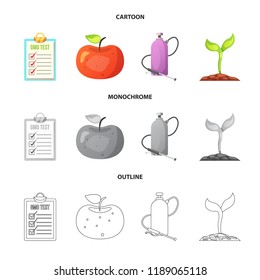 Vector design of  and  logo. Set of  and  stock symbol for web.