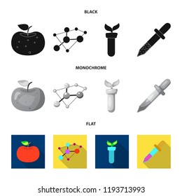 Vector design of  and  logo. Set of  and  stock symbol for web.