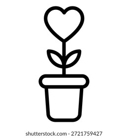 Vector Design Love Blossoms for Mom Icon Style