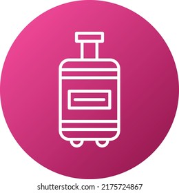 Vector Design Luggage Icon Style