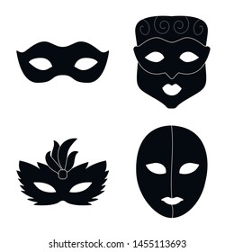 Vector design of luxury and celebration icon. Collection of luxury and hide stock vector illustration.