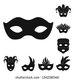 Vector design of luxury and celebration logo. Set of luxury and hide  stock symbol for web.