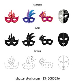Vector design of luxury and celebration logo. Set of luxury and hide  vector icon for stock.