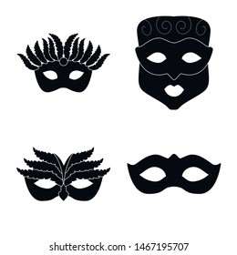 Vector design of luxury and celebration logo. Set of luxury and hide stock vector illustration.