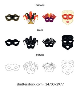 Vector design of luxury and celebration logo. Set of luxury and hide stock vector illustration.