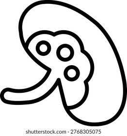 Vector Design Lymphoma Icon Style
