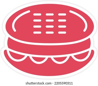 Vector Design Macaron Icon Style