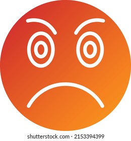 Vector Design Mad Icon Style