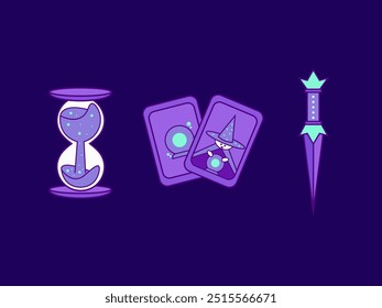 vector design of magic items