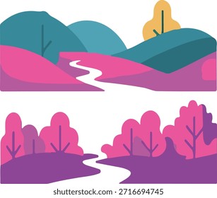 Vector Design of a Majestic Tree Standing Tall Beside a Calm Evening River Flowing Gracefully by Gentle Rolling Hills Under a Dazzling Sunset Sky with Warm Golden Light Reflecting Off the Water Surface and Illuminating the Lush Leaves and Branches in a Stunning Natural Landscape Art Piece That Evokes a Sense of Serenity Peaceful Harmony and Timeless Beauty With Detailed Vector Illustration Elements Bringing Out the Texture of Bark, the Gradient of the Evening Sky, the Ripples of the River Flowing Through Green Meadows and the Soft Silhouettes of Hills on the Horizon for Use in Creative Projects, Wall Art, Background Graphics, Inspirational Designs, Eco-Friendly Themes, Nature-Themed Branding, and High-Quality Digital Artwork Collections.
Vector Tree Design Featuring a Tranquil Evening River Flowing Beside Gentle Hills Under Soft Sunset Light with Intricate Branches Leaves Reflected in Water and Peaceful Natural Beauty Art, Enhanced with Serene Landscape Elements of Dusk Sky Gradients, Warm Amber and Lavender Tones, Rippling Reflections Across the Calm River Surface, Whispering Breeze Through Lush Tree Foliage and Rolling Hill Silhouettes, Evoking Quiet Harmony and Timeless Scenic Wonder in a Detailed Vector Illustration Perfect for Artistic Projects, Wall Prints, Background Textures, Creative Nature-Themed Branding, Eco-Inspired Graphic Collections, and Inspirational Outdoor Visual Storytelling, Showcasing Subtle Color Transitions, Organic Shapes, and Artistic Depth That Celebrates the Beauty of Untouched Wilderness Serenity Beneath a Dreamlike Sunset Canopy.