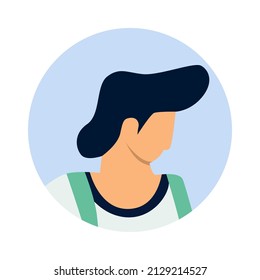 vector design male character flat illustration