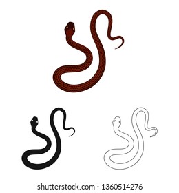 Vector design of mammal and danger symbol. Set of mammal and medicine stock symbol for web.