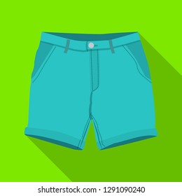 Vector design of man and clothing logo. Collection of man and wear stock vector illustration.