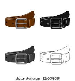 Vector design of man and clothing sign. Set of man and wear stock symbol for web.
