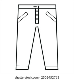 Vektordesign des Menschen- und Kleidungssymbols. Set von Mann und Kleidung Stock-Symbol für Web