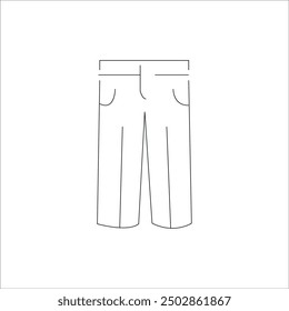 Vector de diseño de hombre y prendas de vestir. Conjunto de hombre y el símbolo de la acción del desgaste para el Web