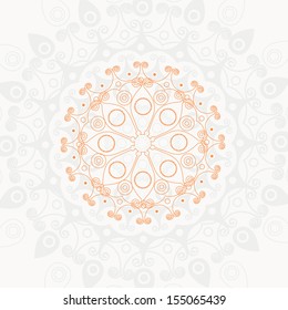 Vector design with mandala