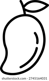 Vector Design Mango Mirth Icon Style