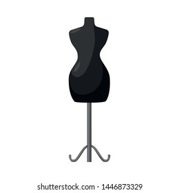 Vector design of mannequin and tailor logo. Collection of mannequin and manikin vector icon for stock.