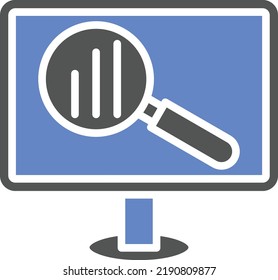 Vektordesign Market Research Icon Style