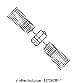 Vector design of mars and space logo. Set of mars and planet stock vector illustration.