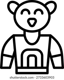 Estilo de icono de mascota de diseño de Vector