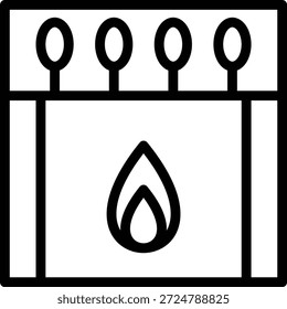 Vector Design Matches Icon Style