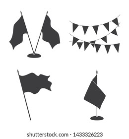 Vector design of material and media symbol. Set of material and textile vector icon for stock.